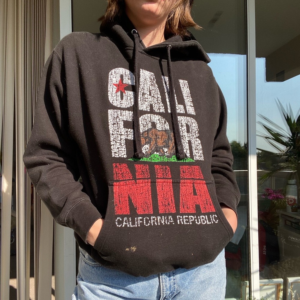 California Republic Hoodie Bold Logo
